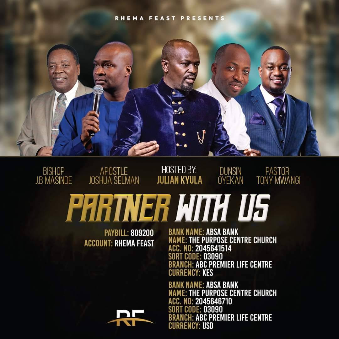 Apostle Joshua Selman and Dunsin Oyekan in Kenya 2022
