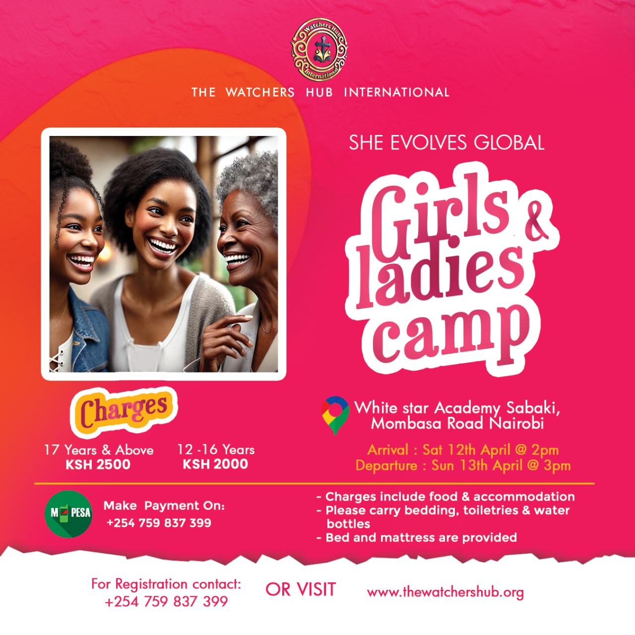 She Evolves Global - Girls & Ladies Camp 2025 1st Edition