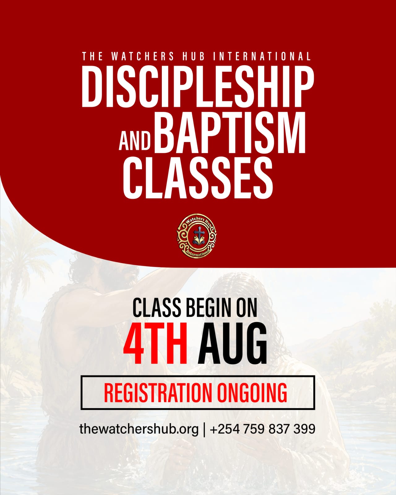Discipleship and Baptism Class