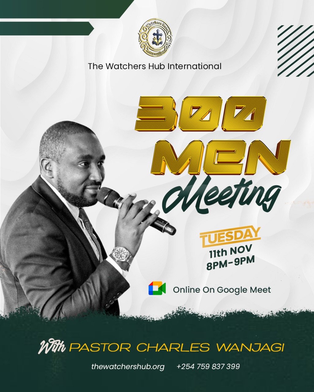 The 300 Men - Monthly Men's Ministry