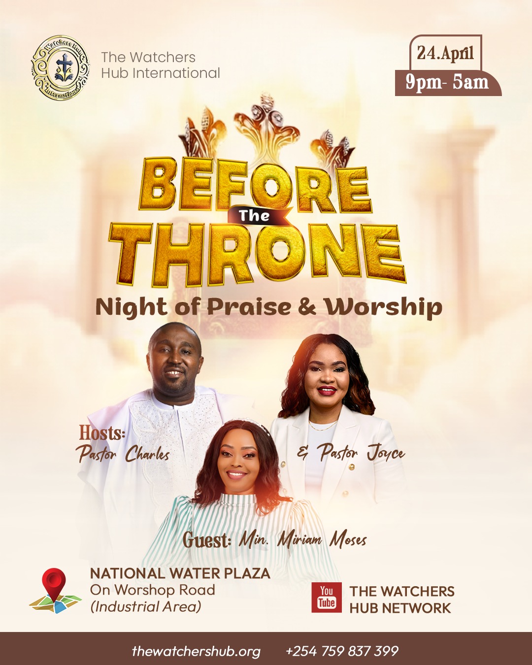 The Watchers Hub Night Prayer Vigil - Nairobi